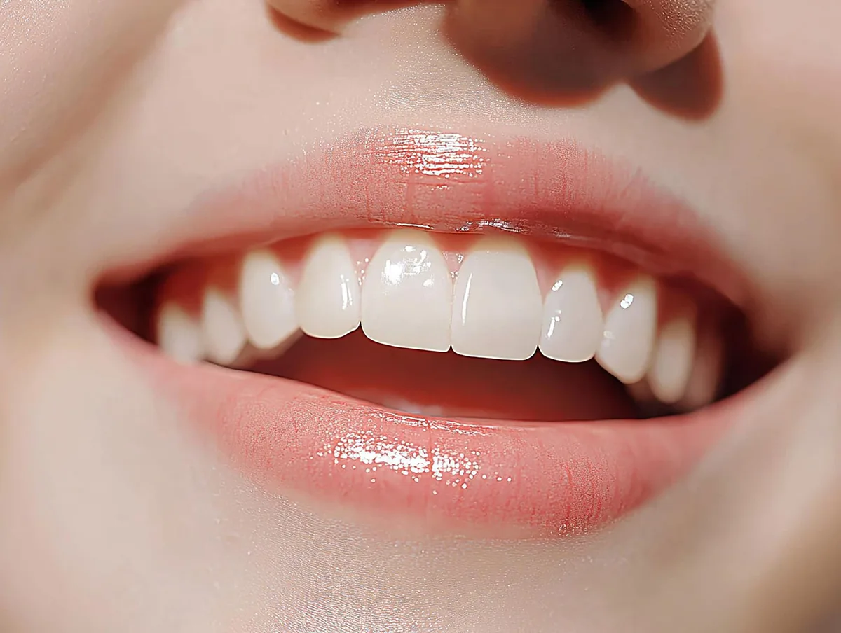 환하게 웃는 인물 일러스트